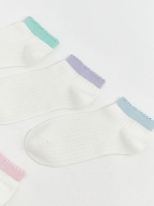 Fitilli Kad?n Patik ?orap 5li