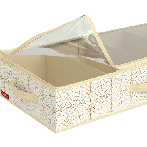 Кофр для хранения обуви со съемными перегородками, 4 секции, 70*35*15 см, LINE SUN, шт - Valiant фото 3