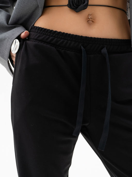 Брюки футер 2-х нитка,черные - Binita фото 11