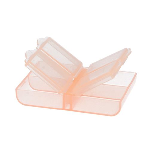 Gamma контейнер T-34 пластик 6.4 x 4.4 x 1.3 см оранжевый/прозрачный