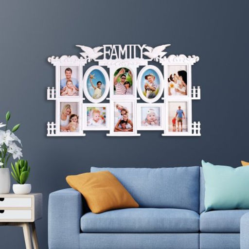 Фоторамка коллаж Семья 43x72 см / WK01 /уп 18/ 10 фото - Галеонтрейд фото 2