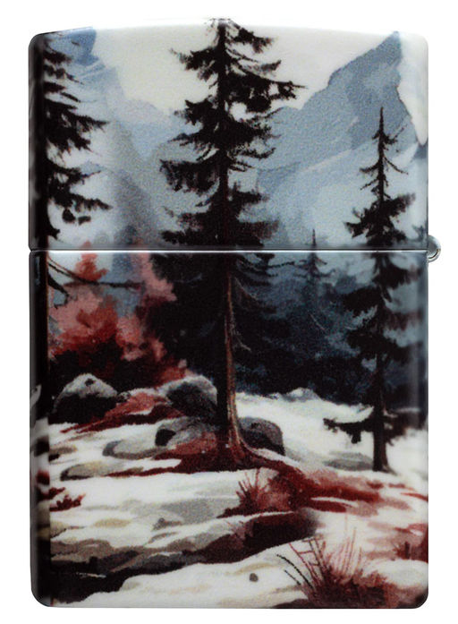 Зажигалка ZIPPO Снежная долина | Frozen Valley 46702