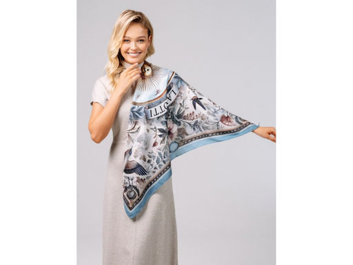 Платок женский Lanotti картина/№22