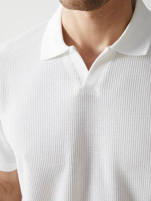 Polo Yaka K?sa Kollu Erkek Ti??rt