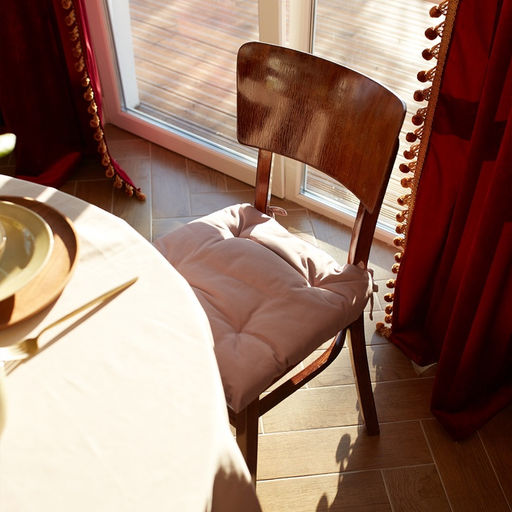 Подушка на стул «Этель» Kitchen, 42×42 см, сиреневая