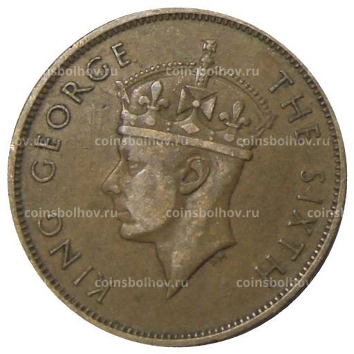 1 цент 1950 года Британский Гондурас