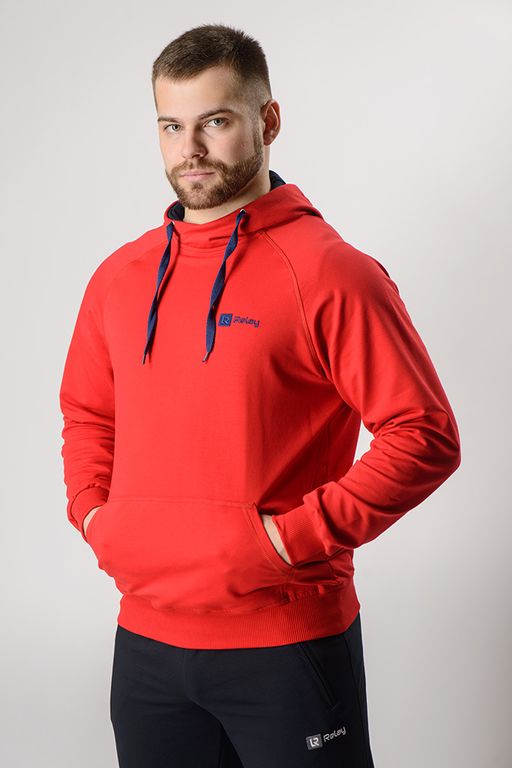 Толстовка М-0031: БОРДО!!! / Тёмно-синий - Relay фото 3