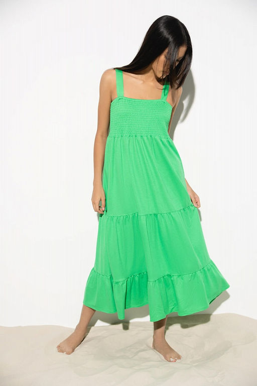 Платье с ярусным подолом - Incity фото 6