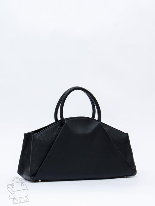 Сумка женская кожаная 1009M black Polina&Eiterou  в Новосибирске