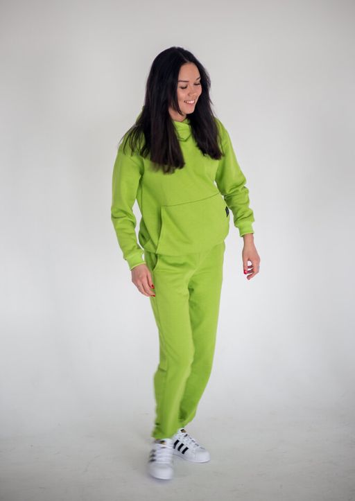 Футер 3х нитка ВЫСОКОЕ КАЧЕСТВО ПЕНЬЕ костюм женский - Knitka wear фото 5