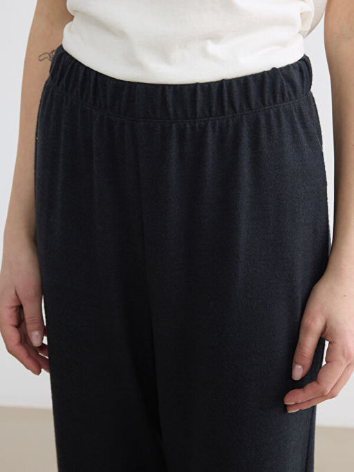 Beli Lastikli Kad?n Jogger Pijama Alt?