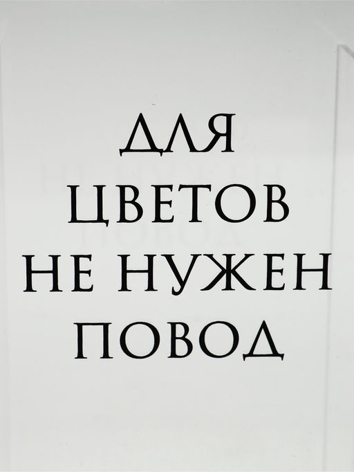Ваза для цветов «Повод», акрил, 14×20×5.5 см