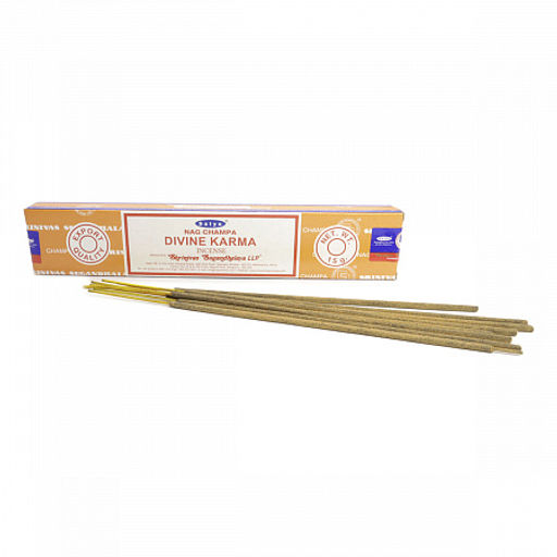 Благовония Satya M Divine Karma Божественная Карма 15gm уп-12шт
