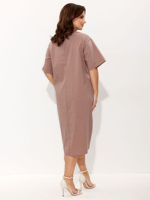 Платье Liona Style 969 мокко фото 4