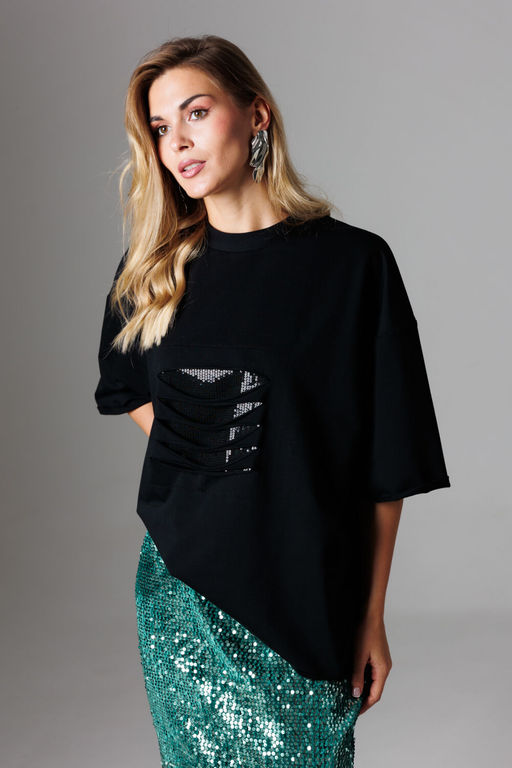 Костюм Lars Style 1023 черный/изумрудный