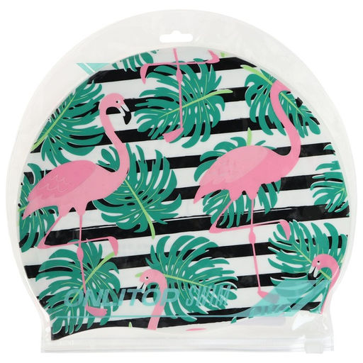 Шапочка для плавания детская ONLITOP, силиконовая, обхват 46-52 см  фото 5