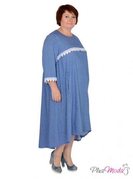 Платье Модель №491 размеры 44-84 - Plusmoda фото 8