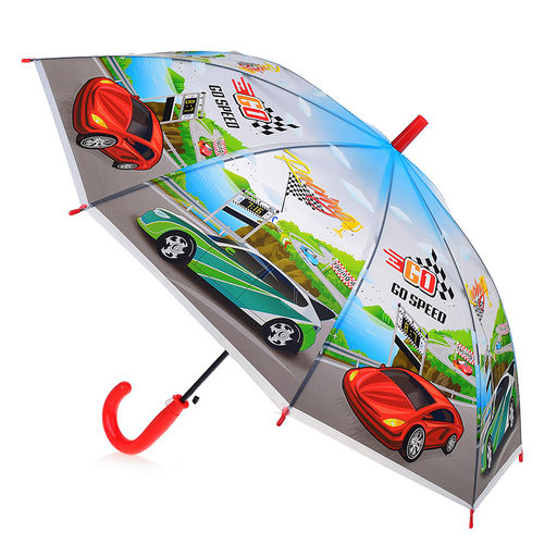 Зонт детский "Гоночные машины" (50см.)