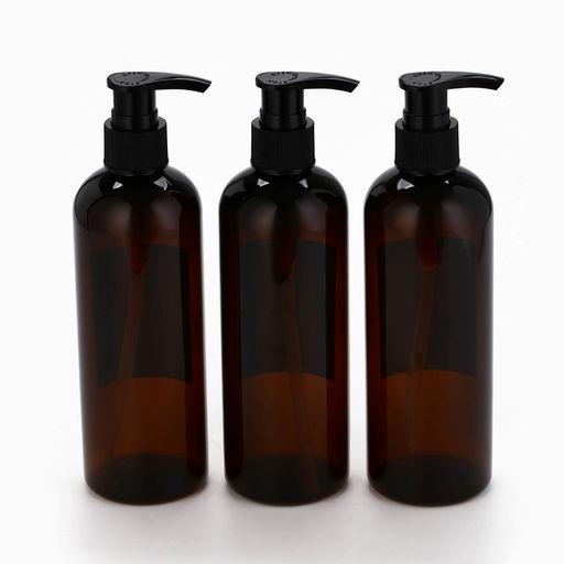 Дозатор для шампуня, кондиционера, гель для душа «Bathroom visual», 300 мл., набор 3 шт.