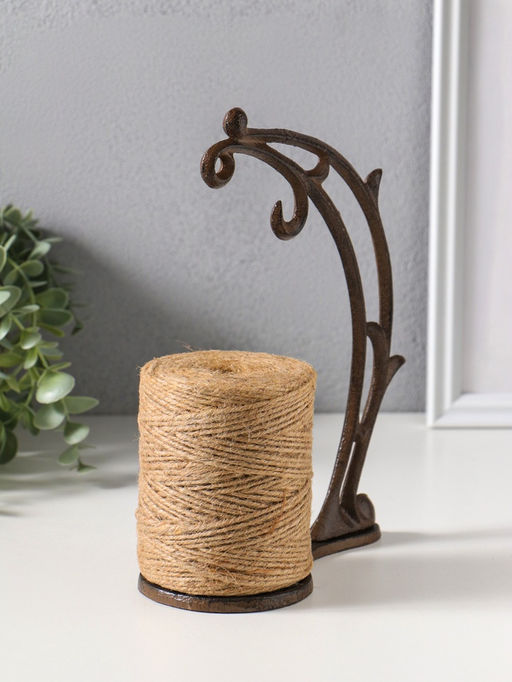 Сувенир катушка для ниток чугун с ножницами "Ветвь" 16,5х8,5х23,5 см