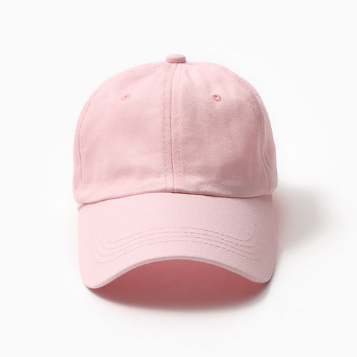 Кепка женская однотонная MINAKU, светло-розовая, размер 58