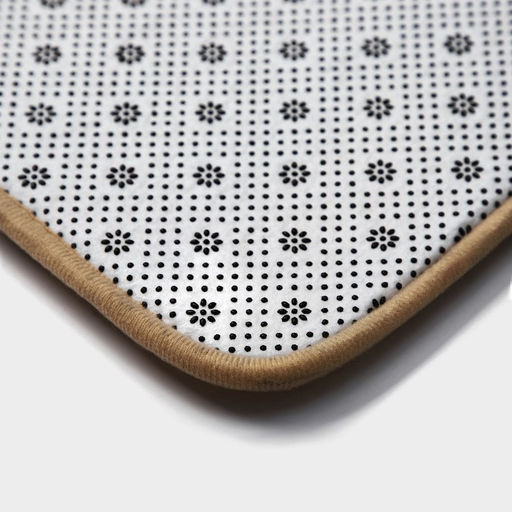 Коврики для ванной и туалета Доляна Lightning, 2 шт: 40?50 см, 50?80 см, цвет бежевый  фото 5