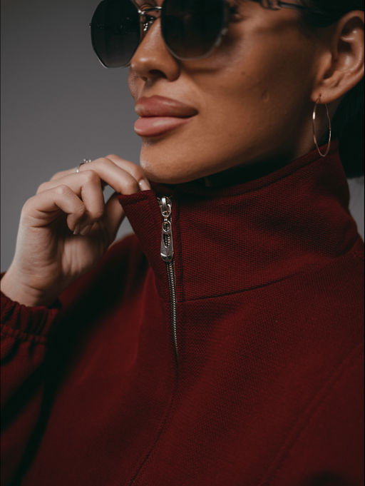 Брамея свитшот женский (черный) - Lovetex фото 22