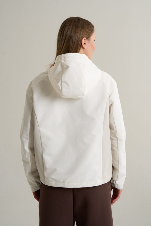 Куртка Белый/Серый TRN ESSENTIAL Mercerized Velvet Jacket - Anta фото 8