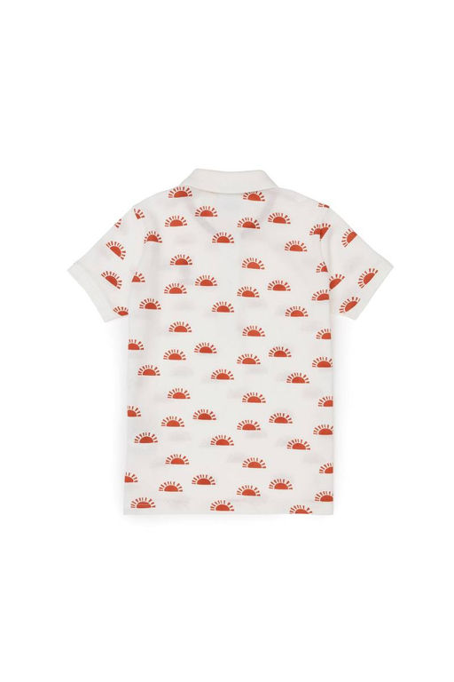 Футболка цвета экрю для мальчика - U.s. polo assn фото 3