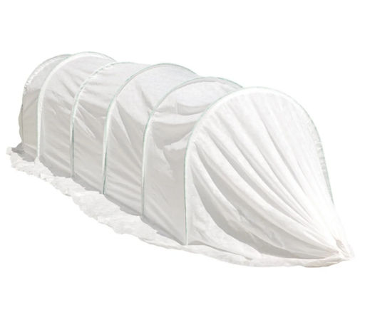 Парник СТАНДАРТ 8 секций (с колышками, ПНД дуга, прошитый укрывной материал 35) САДОВИТА  фото 2