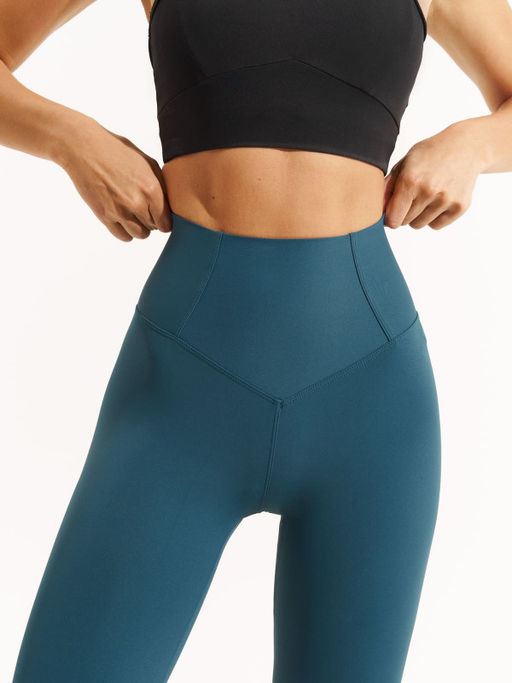 =Леггинсы с высокой посадкой и широким утягивающим поясом