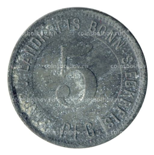 5 пфеннигов 1919 года Германия  Нотгельд (Бонн)