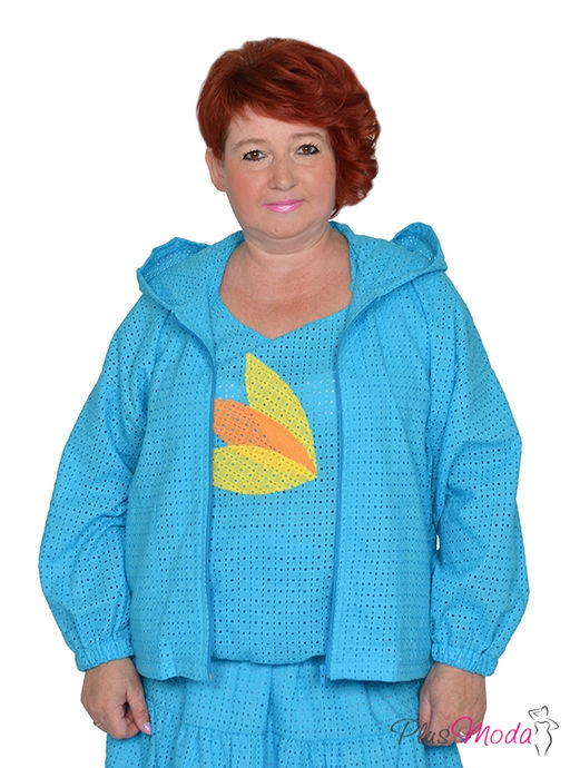 Жакет Модель №1641 размеры 44-84 - Plusmoda фото 5