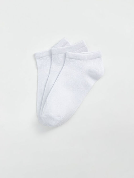 Basic K?z ?ocuk Patik ?orap 3l? - Waikiki фото 2