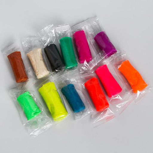 Тесто для лепки, 12 цветов по 15 гр, Смешарики  фото 3