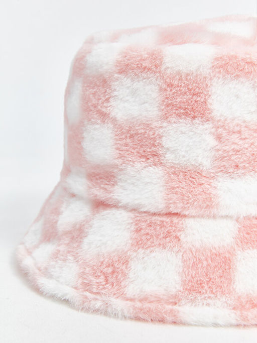 Ekose Desenli K?z ?ocuk Bucket ?apka - Waikiki фото 3