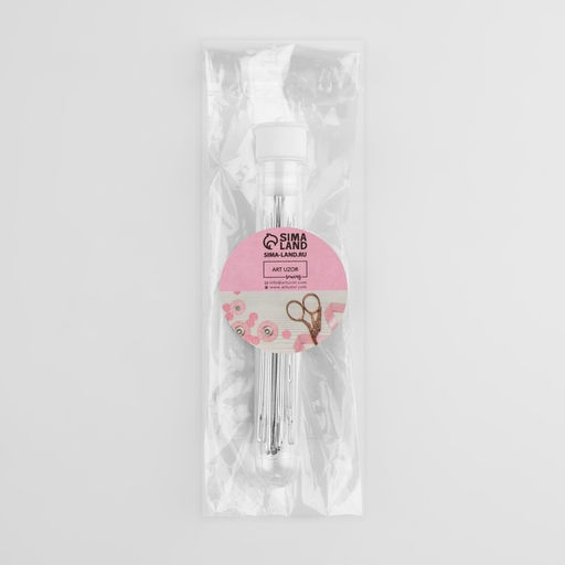 Цена за 2 шт. Иглы для вышивания, d=0.85-1.25 мм, 4-6 см, набор 20 шт.