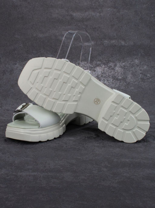 08-PEXL130-3 LT.GREEN Босоножки женские (натуральная кожа) - No name фото 14