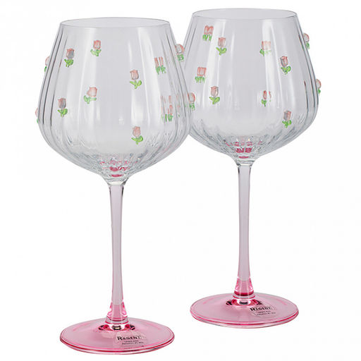 Бокал стеклянный "Linea ASTI" 670мл, для вина, набор 2шт, "Regent" (Китай)