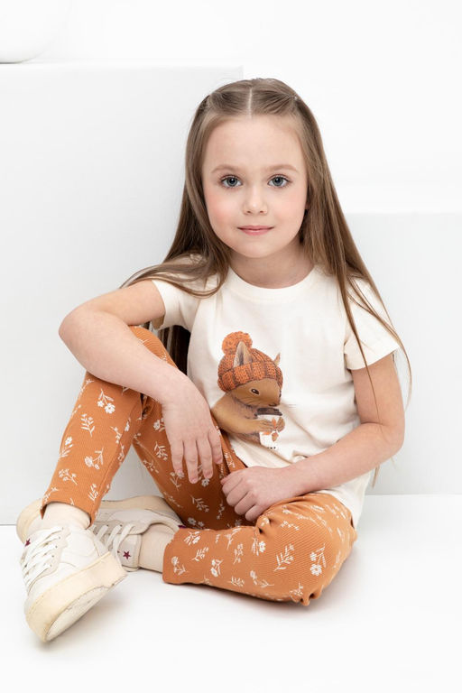 КР 302185/молочный к411 фуфайка для дев