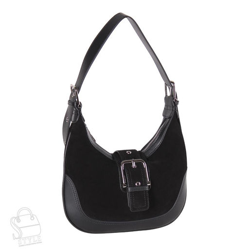 Сумка женская кожаная 990178NNAA black Natale Navetta