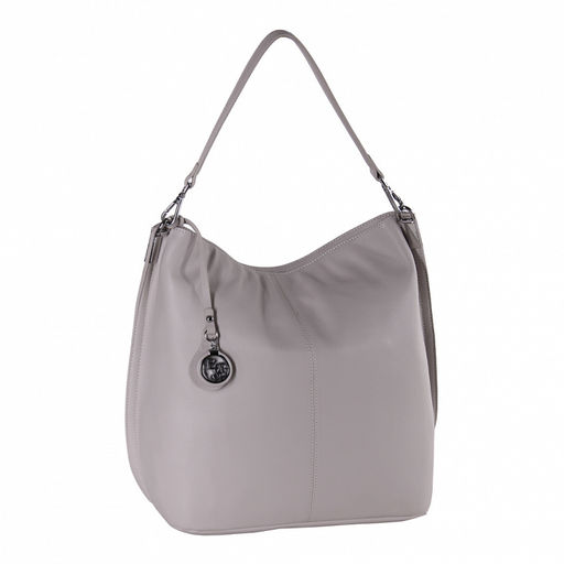 Сумка 18307 gray white Polina&Eiterou