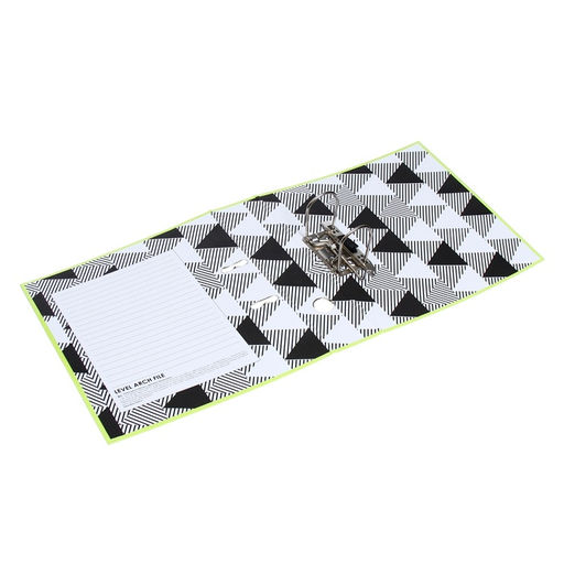 Пaпкa-регистратор А4 75мм Calligrata ламинированная, светло-зеленый  фото 6