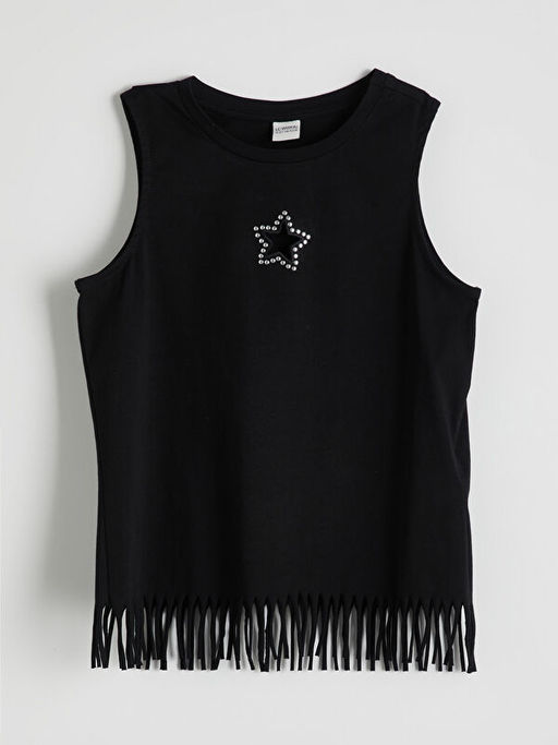 Bisiklet Yaka Ta?l? K?z ?ocuk Atlet