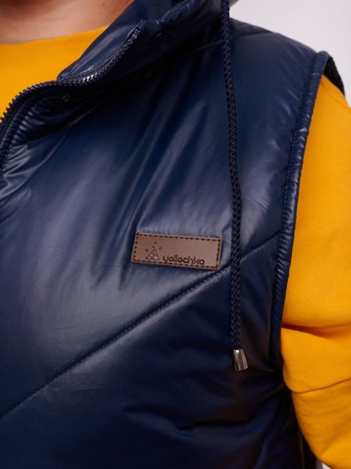 Жилет демисезонный Хлоя бордо - Yollochka фото 32