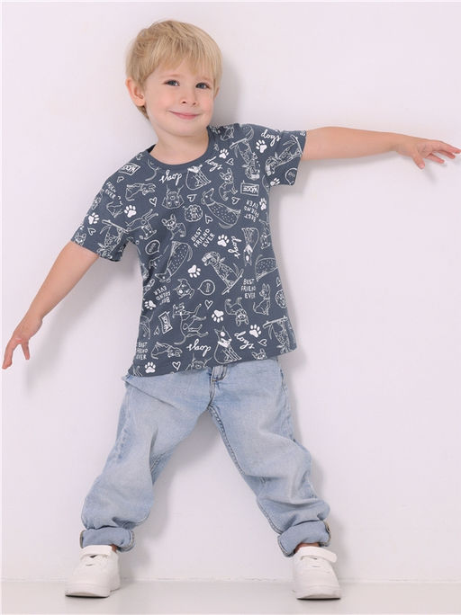 футболка 1ПДФК3585001н - Апрель фото 3