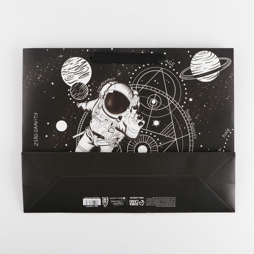 Пакет подарочный ламинированный, упаковка, «Galaxy», L 40×31×11.5 см