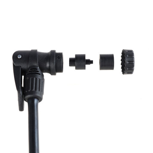 Насос напольный COMIRON NJORD, стальной корпус, 540*38мм, 612 см3, 7 бар, 100 psi., стальной шток 12мм., вес 592 гр. /уп 20/ - Галеонтрейд фото 8