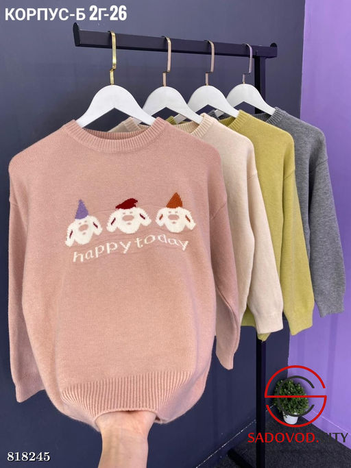 Кофта женская с рисунком - Bruno фото 5