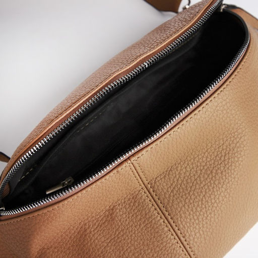 Сумка кросс-боди на молнии, цвет бежевый - Simaland фото 5